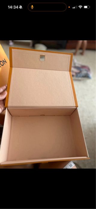 Caja Louis Vuitton Naranja