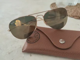 Gafas Ray-Ban modelo Aviator color Dorado