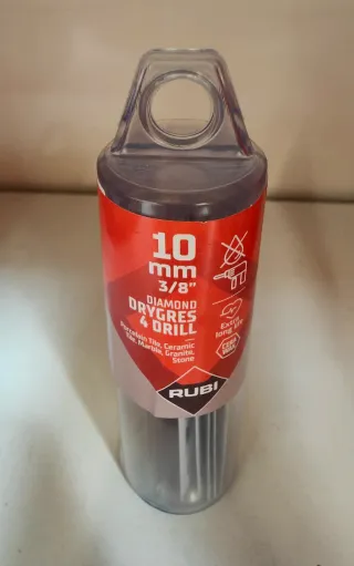 Broca Diamante Rubi 6mm/8mm/10mm 3/8