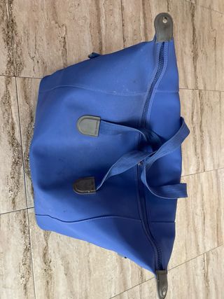 Bolsa de viaje azul
