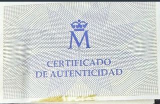 Moneda 50 ecus oro 1989 Felipe II