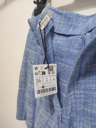 Falda pantalón Stradivarius T.36 Verano