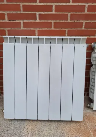 Radiadores de aluminio blancos