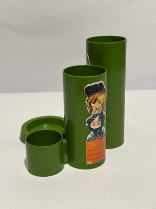 Portapenne vintage anni 70/80 design space age