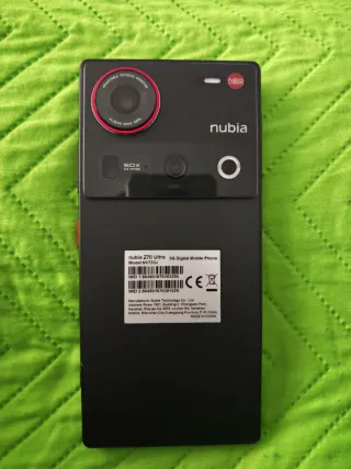 Nubia Z70 Ultra Negro