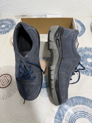 Zapatos de seguridad Tropic azul y gris