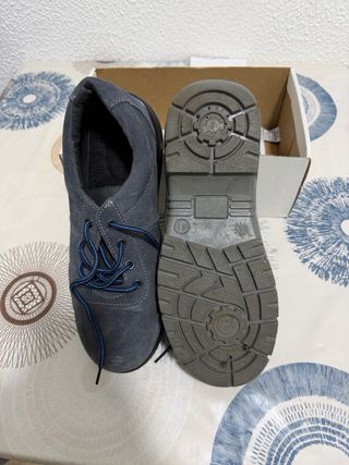 Zapatos de seguridad Tropic azul y gris