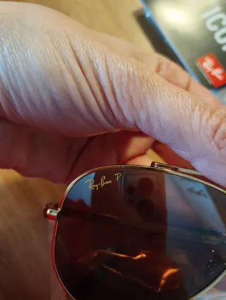 Gafas de sol Ray-Ban Aviator Marrón Dorado