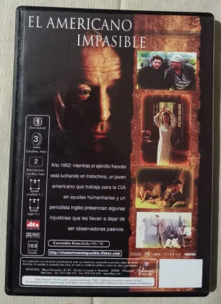 Película DVD: El Americano Impasible (Drama/Guerra