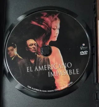 Película DVD: El Americano Impasible (Drama/Guerra
