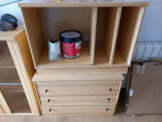 Mesa de 90x90 extensible 90x180 y 4 Sillas Comed