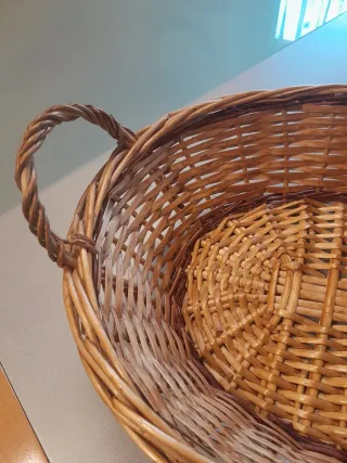 Cesto portafrutta in vimini