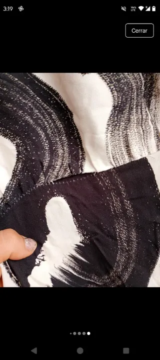 Vestido Zara Midi Estampado Talla M