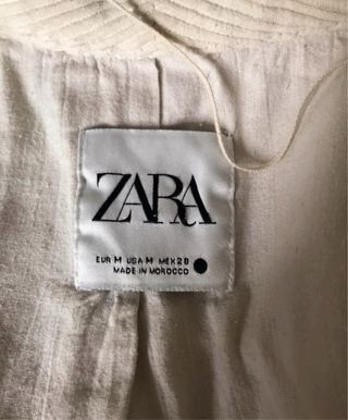 Conjunto Zara Blazer y Pantalón Pana