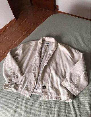 Conjunto Zara Blazer y Pantalón Pana