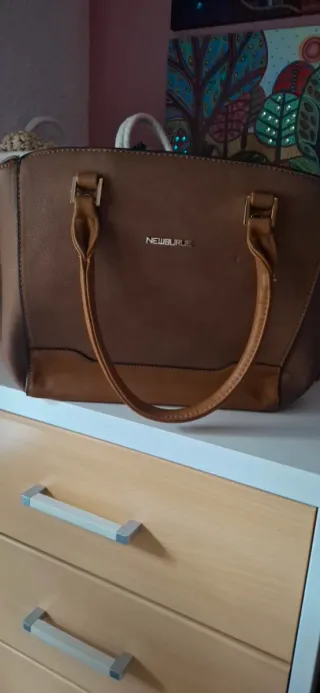 Bolso NEWBURUE polipiel marrón
