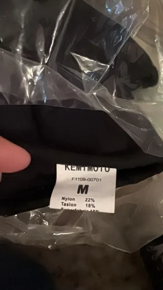 Chaqueta Moto Mujer Negra y Rosa 3XL guantes m