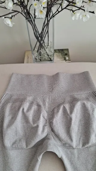 Mallas deportivas grises mujer se adapta a mas tal