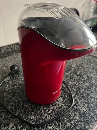 Máquina de palomitas SAIVOD roja