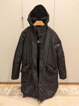 Abrigo largo Mango Man con capucha Talla M
