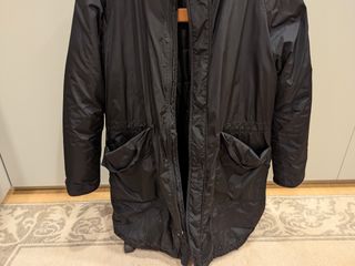 Abrigo largo Mango Man con capucha Talla M