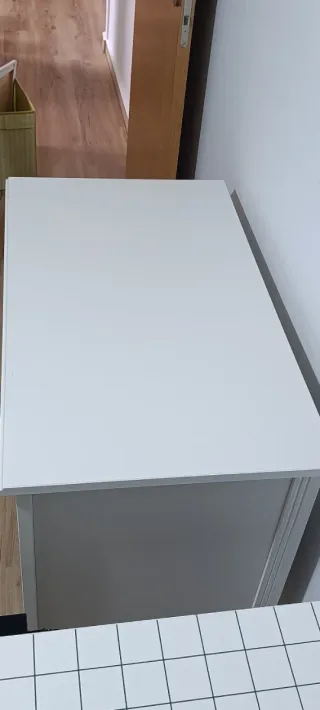 Escritorio Brusali Blanco Ikea 90x52cm
