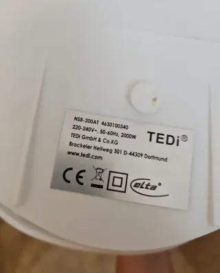 Calefactor Elta 2000W