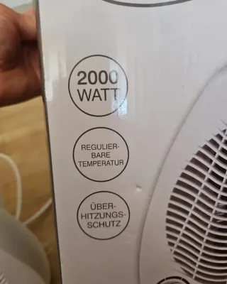 Calefactor Elta 2000W