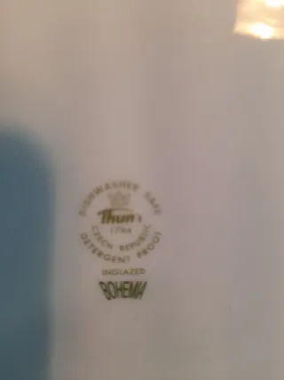 Plato grande porcelana 30 cm