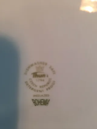 Plato grande porcelana 30 cm