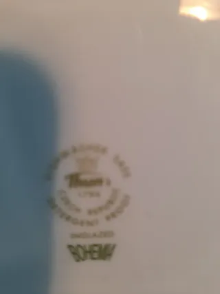 Plato grande porcelana 30 cm