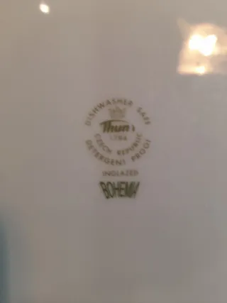 Plato grande porcelana 30 cm