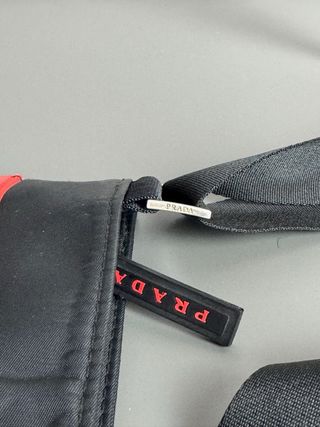 Bolso Bandolera Prada Negro Vintage Original