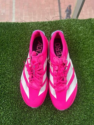 Adidas Adizero Adios 9 M Rosa/Blanco - Talla 44