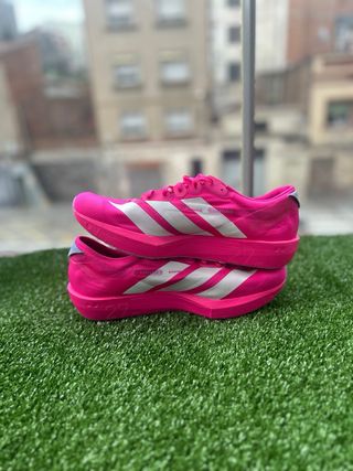 Adidas Adizero Adios 9 M Rosa/Blanco - Talla 44