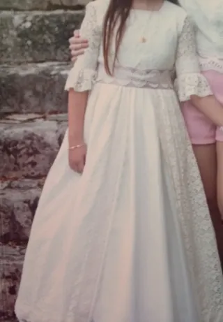Vestido de comunión.