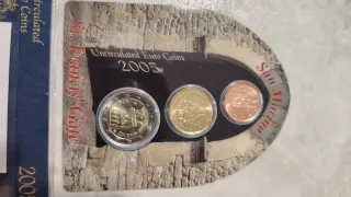 San Marino 2005 Serie Turistica Euro Coins