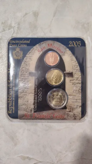 San Marino 2005 Serie Turistica Euro Coins