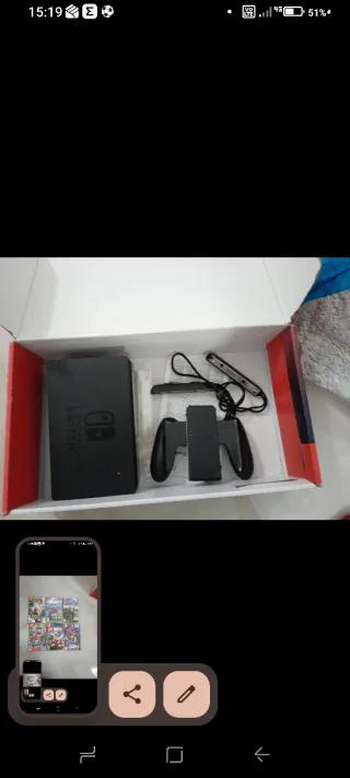 Nintendo Switch + Custodia + 8 Giochi