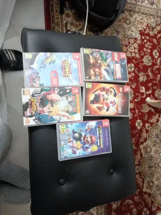 Nintendo Switch + Custodia + 8 Giochi