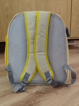 Mochila Transportín Gato Moorpet Beige y Amarillo
