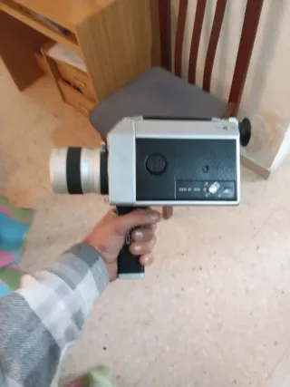 Cámara Super 8 Canon Plata/Negra