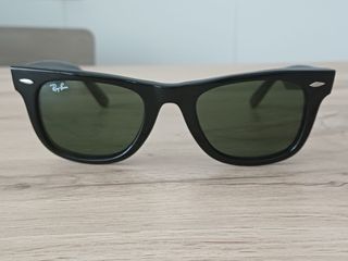 Gafas de sol Ray-Ban Wayfarer negras talla 50
