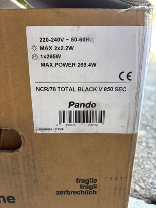 Campana extractora Pando