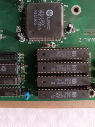 Placa Socket 3 Great Tek Corp + 486 DX 4 + 8MB RAM