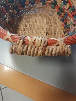 Cesto Siciliano Intrecciato a mano