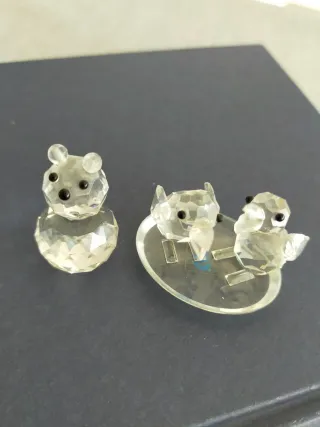 Oggettini in cristallo assortiti