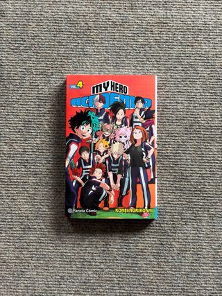 Manga Boku No Hero Academia Tomo 2, 3, 4, 14 y 20