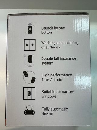 Robot Limpiacristales con Pulverizador