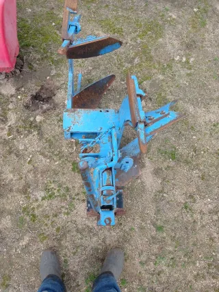 Vertedera doble para tractor